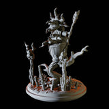 Baba Lysaga Miniature for Dungeons and Dragons, Pathfinder or other TTRPGs