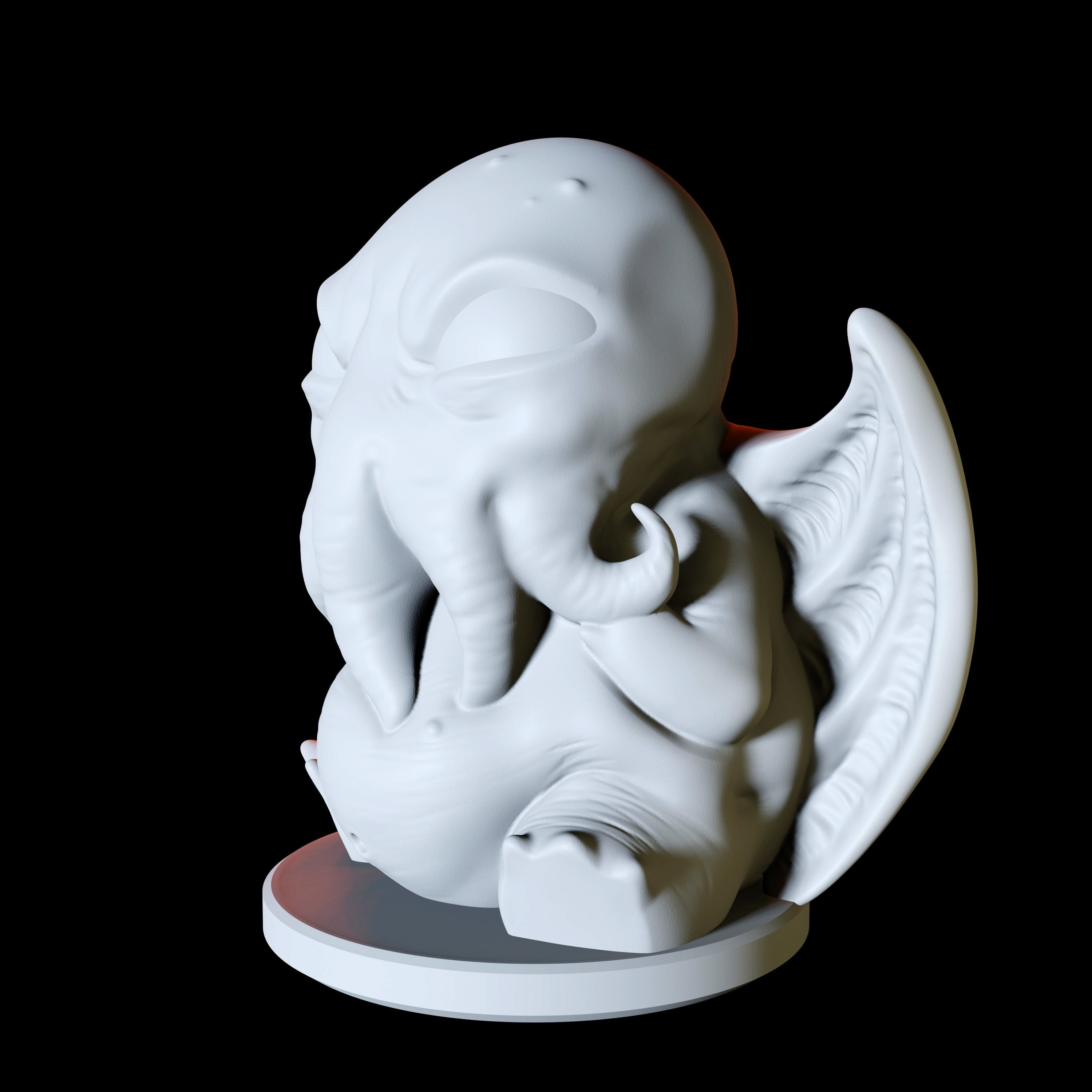 Baby Cthulu Familiar Miniature for Dungeons and Dragons | Myth Forged