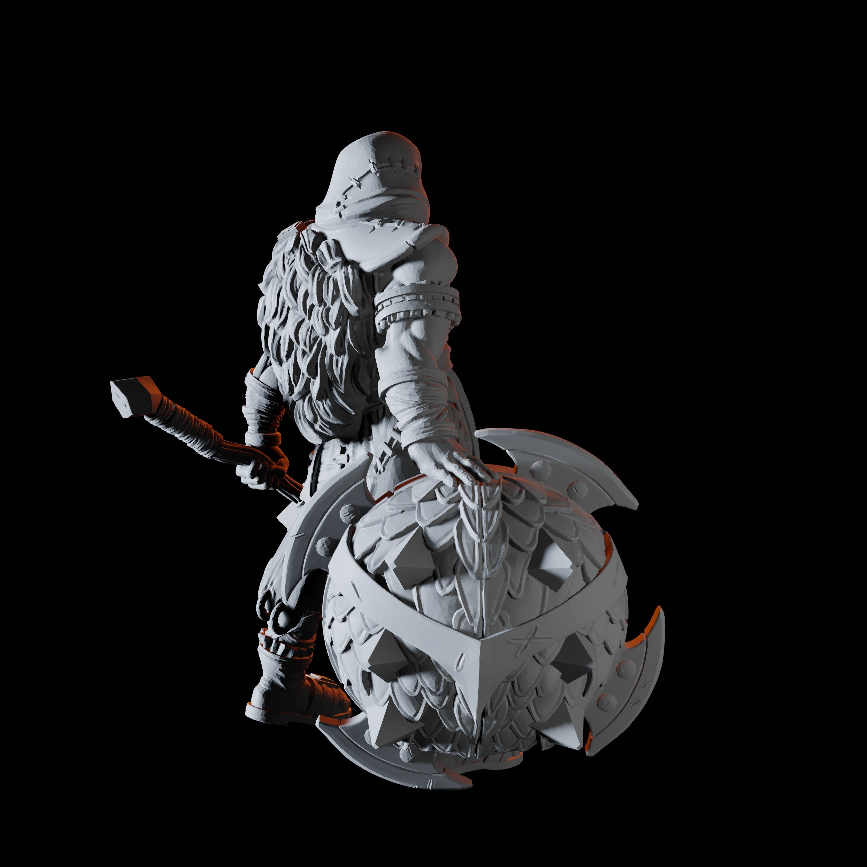 Bandit Leader Miniature for Dungeons and Dragons - Myth Forged
