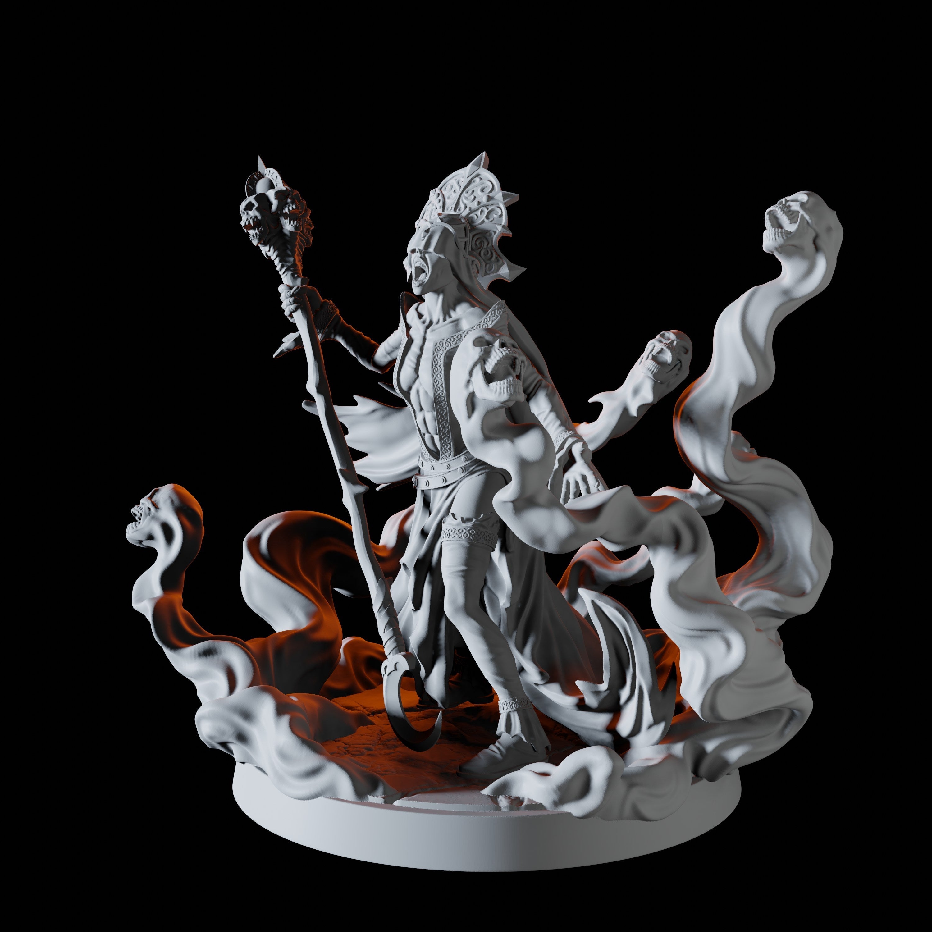 Banshee Miniature for Dungeons and Dragons - Myth Forged