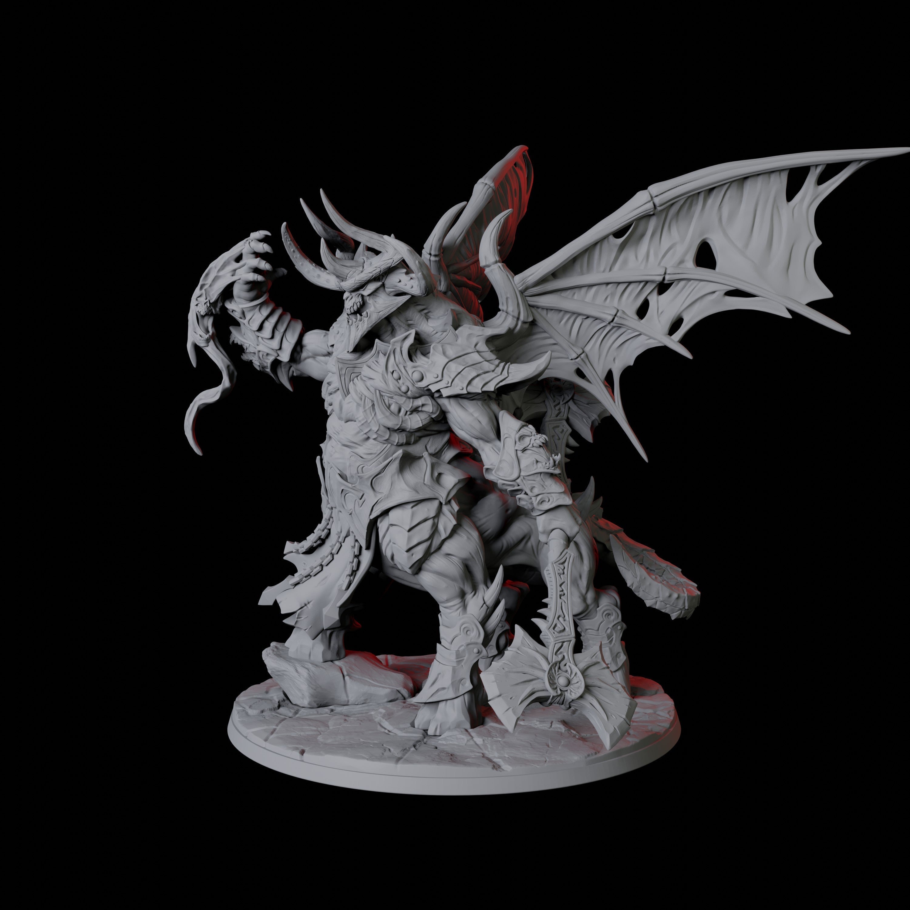 Baphomet Demon Lord Miniature for Dungeons and Dragons