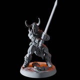 Barbarian Horde - Six Miniatures Miniature for Dungeons and Dragons, Pathfinder or other TTRPGs
