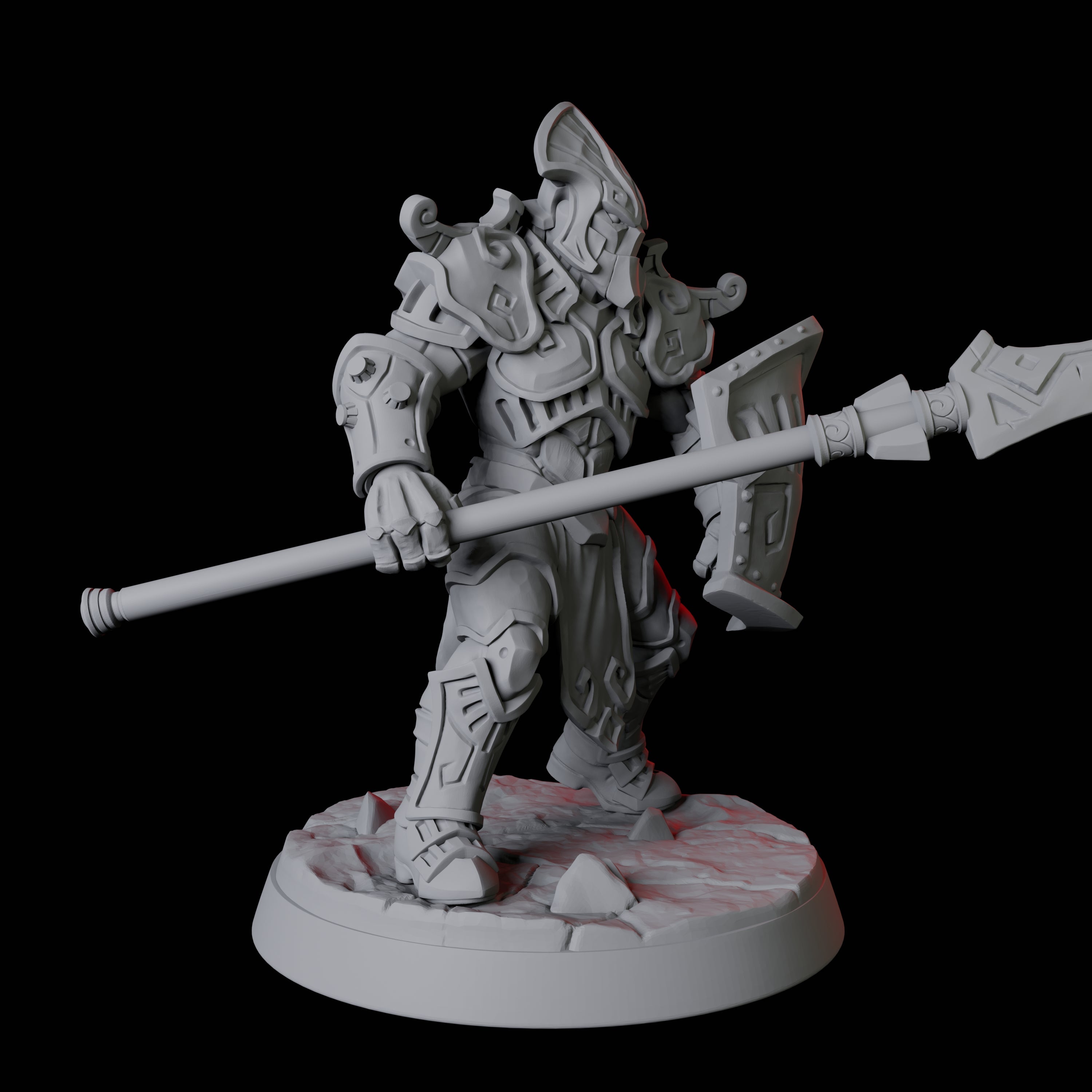 Battle-Ready Warforged B Miniature for Dungeons and Dragons, Pathfinder or other TTRPGs