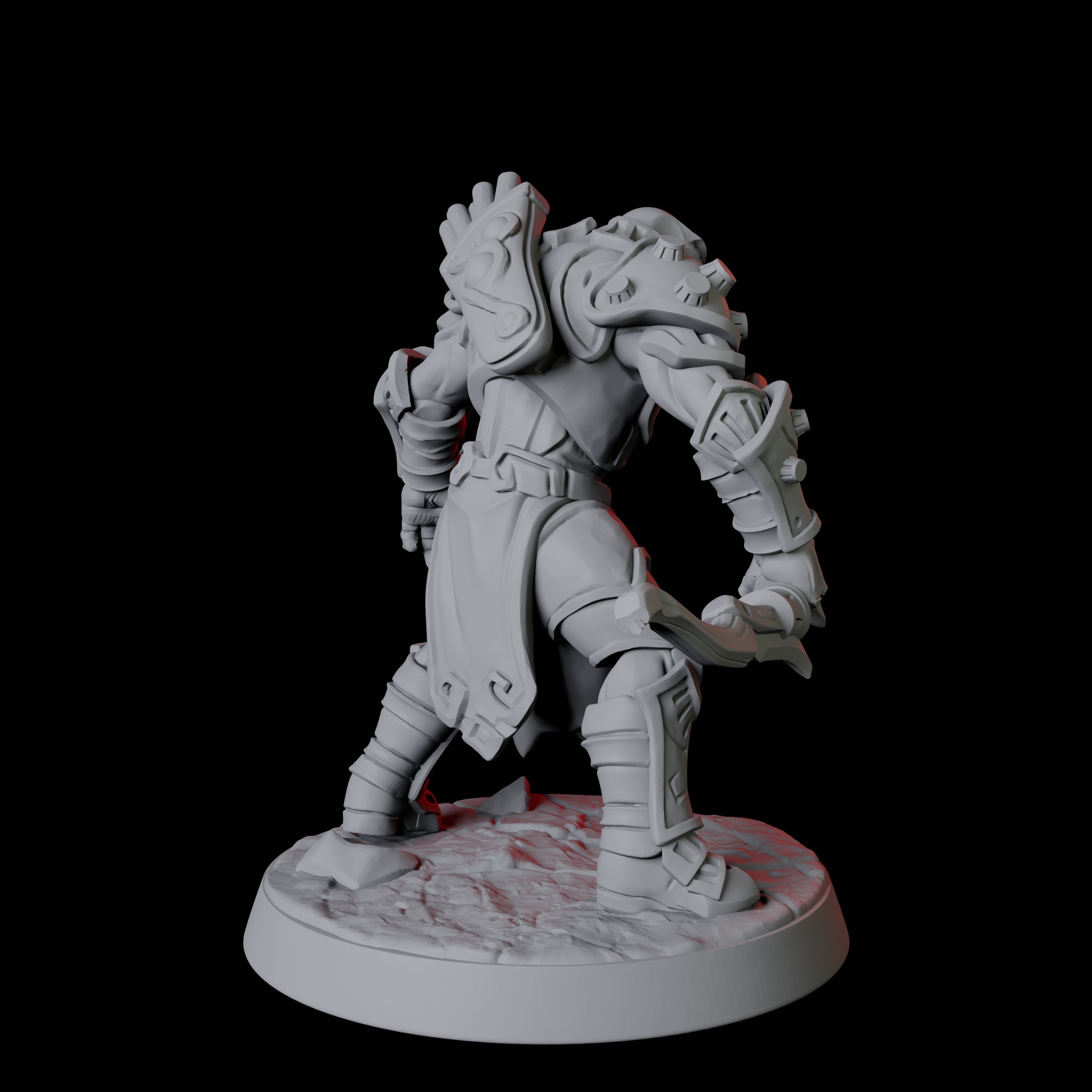 Battle-Ready Warforged C Miniature for Dungeons and Dragons, Pathfinder or other TTRPGs