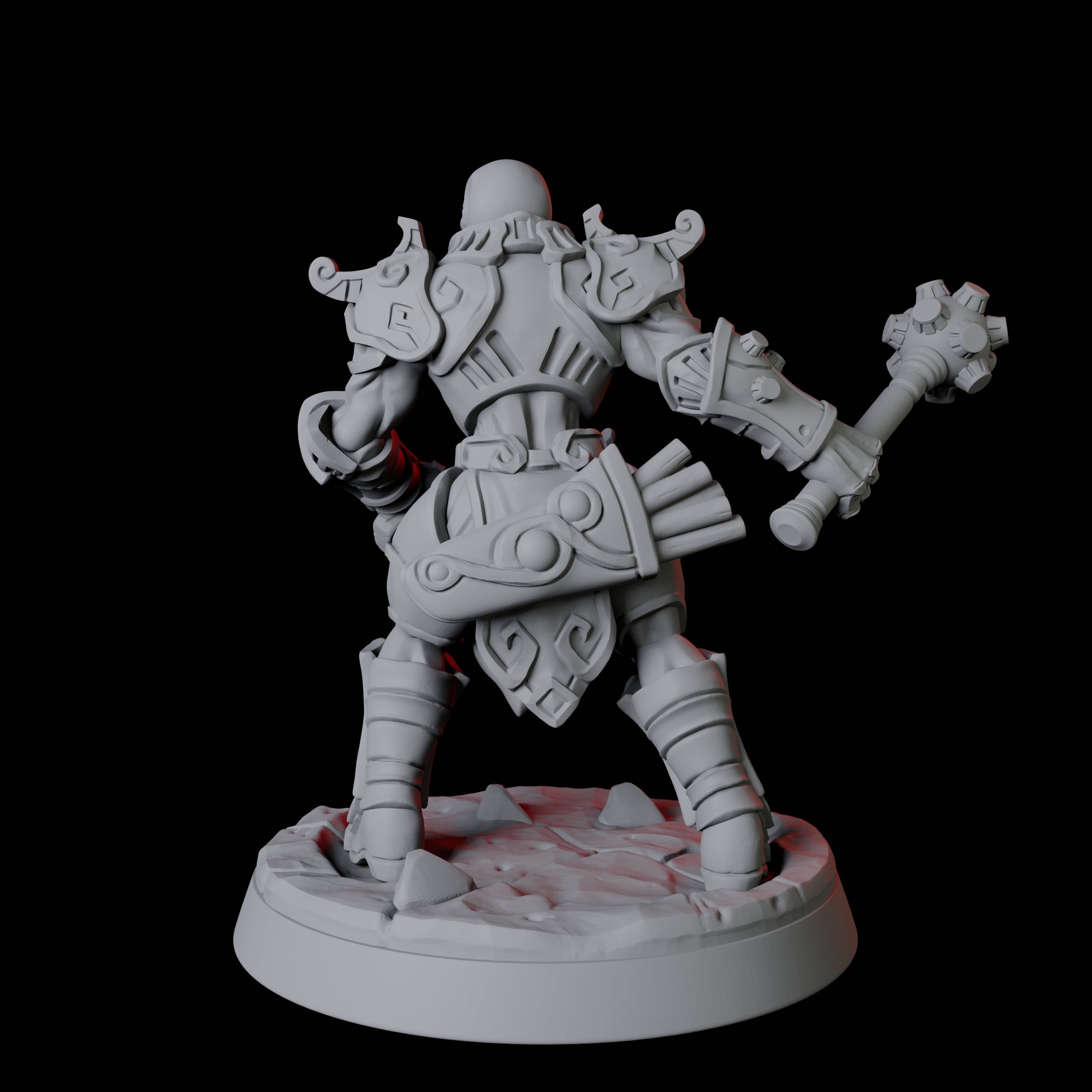 Battle-Ready Warforged D Miniature for Dungeons and Dragons, Pathfinder or other TTRPGs