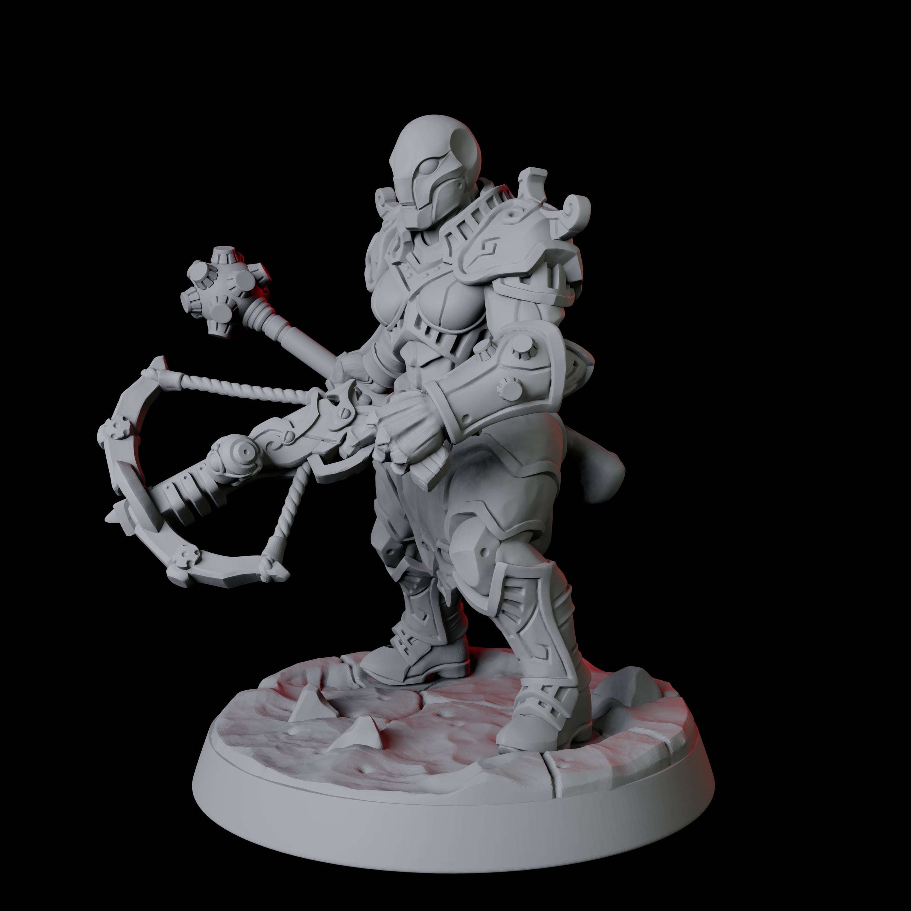 Battle-Ready Warforged D Miniature for Dungeons and Dragons, Pathfinder or other TTRPGs