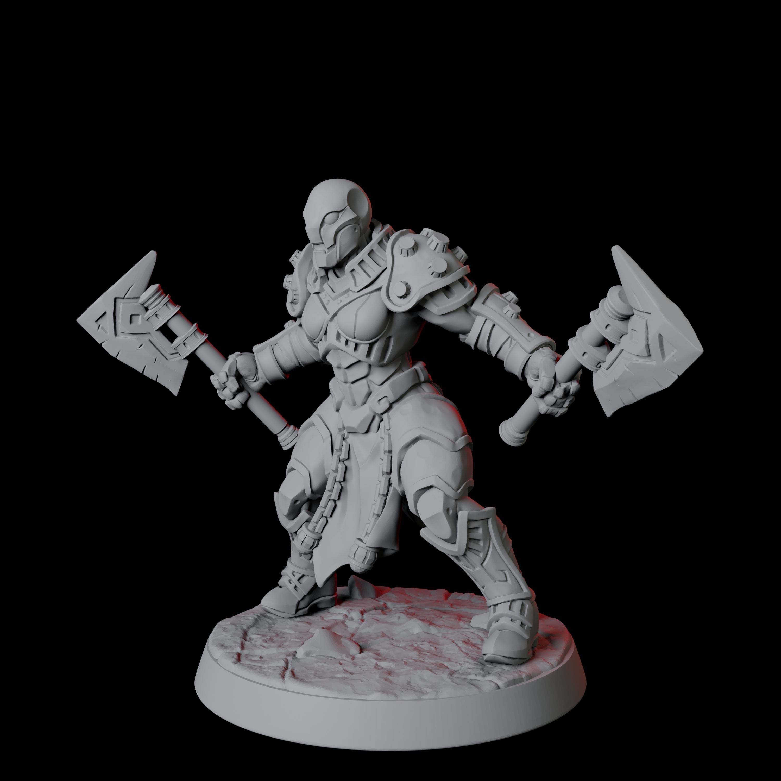 Battle-Ready Warforged F Miniature for Dungeons and Dragons, Pathfinder or other TTRPGs