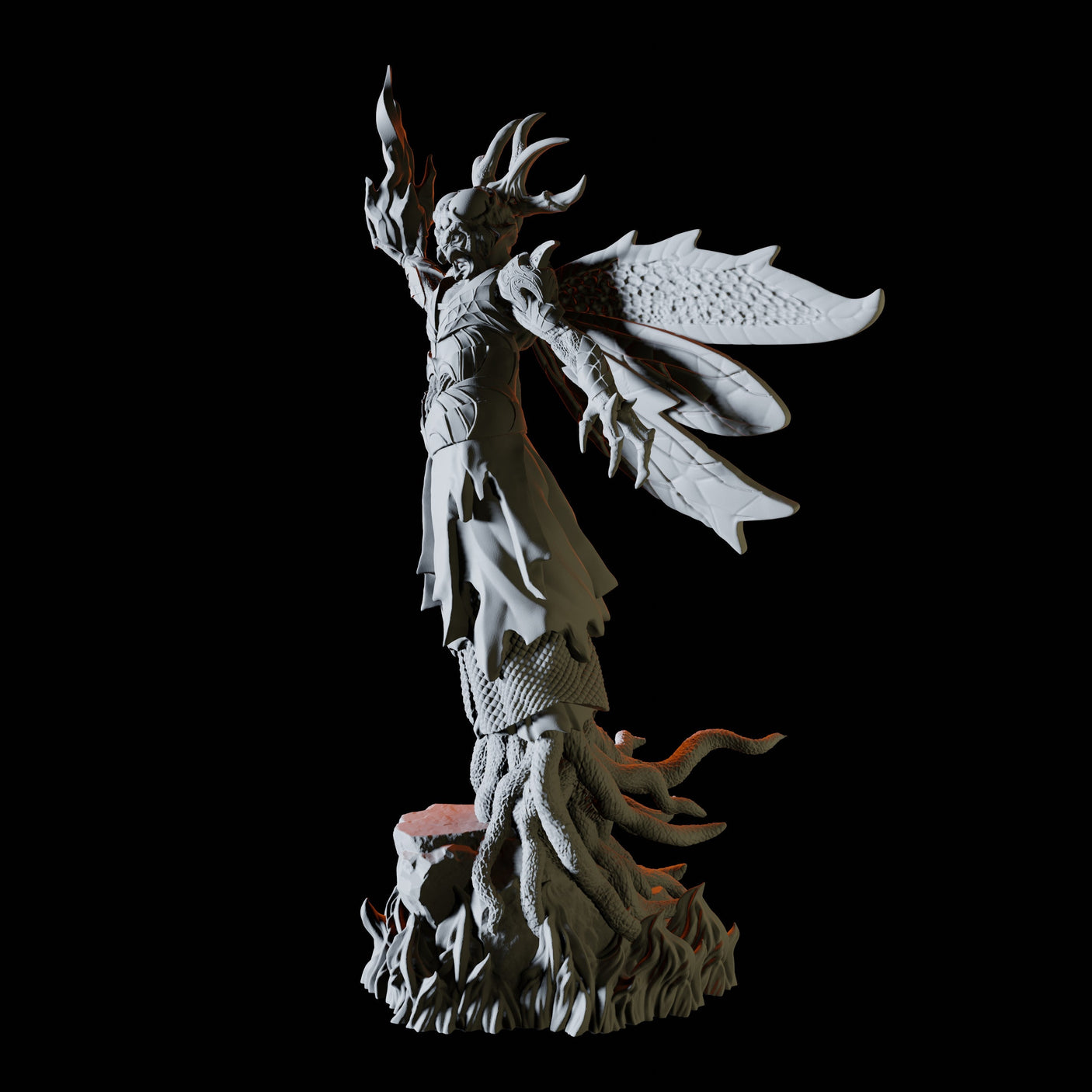 Beelzebub Miniature for Dungeons and Dragons, Pathfinder or other TTRPGs