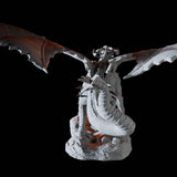 Black Dragon Miniature for Dungeons and Dragons, Pathfinder or other TTRPGs