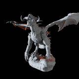 Black Dragon Miniature for Dungeons and Dragons, Pathfinder or other TTRPGs