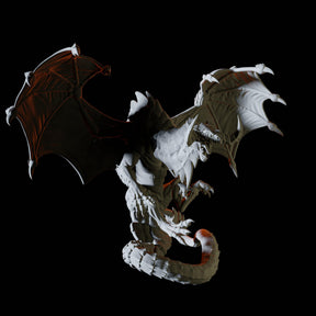 Blue Dragon Miniature for Dungeons and Dragons, Pathfinder or other TTRPGs