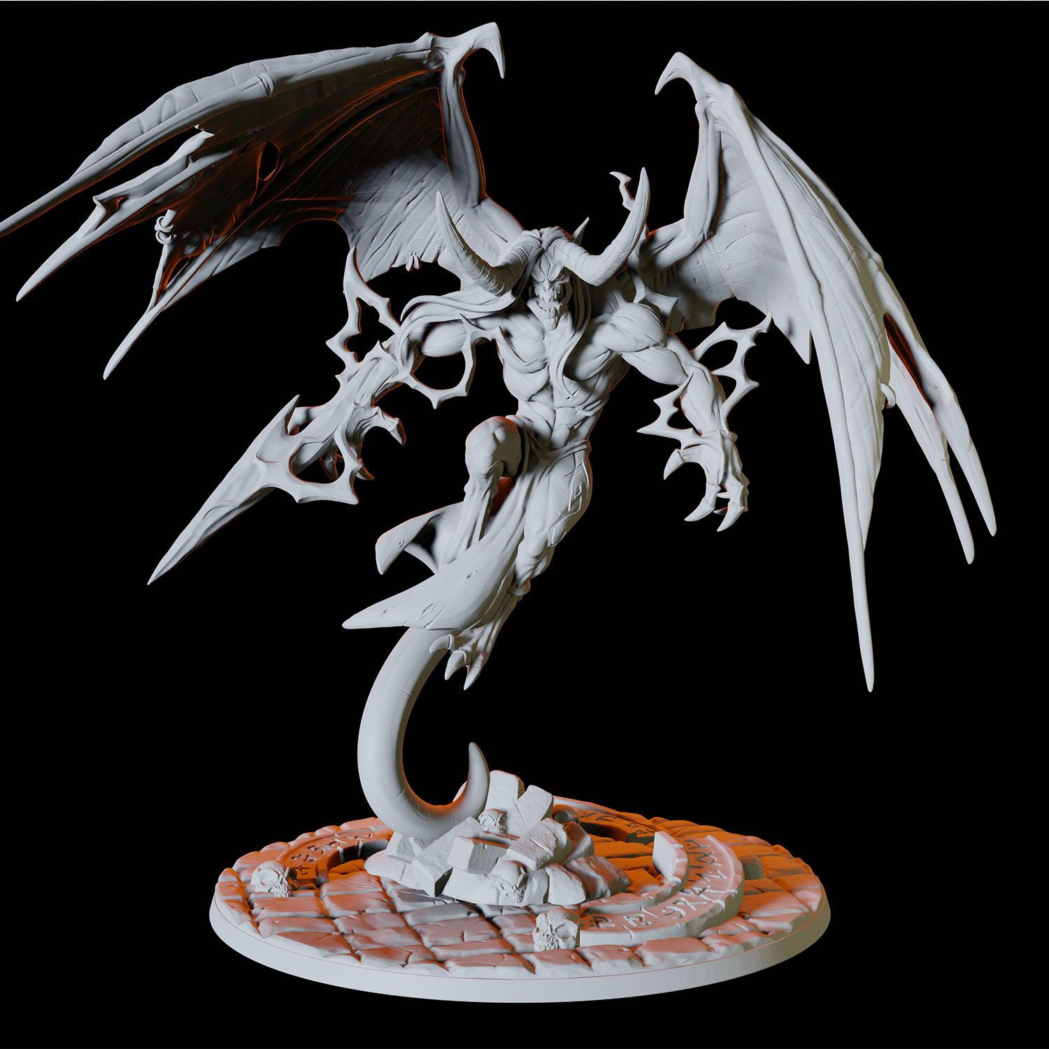 Bone Devil Miniature for Dungeons and Dragons - Myth Forged
