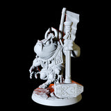 Bullywug with a hammer Miniature for Dungeons and Dragons, Pathfinder or other TTRPGs
