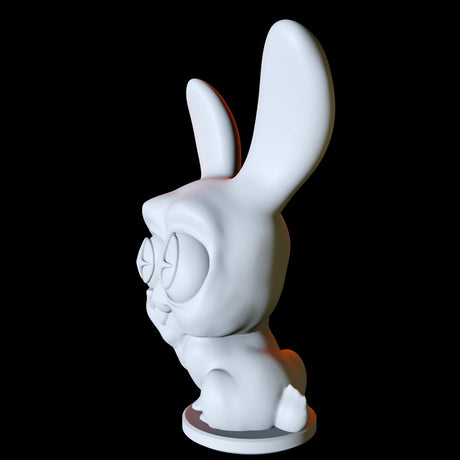 Bunny Rabbit Familiar Miniature for Dungeons and Dragons, Pathfinder or other TTRPGs