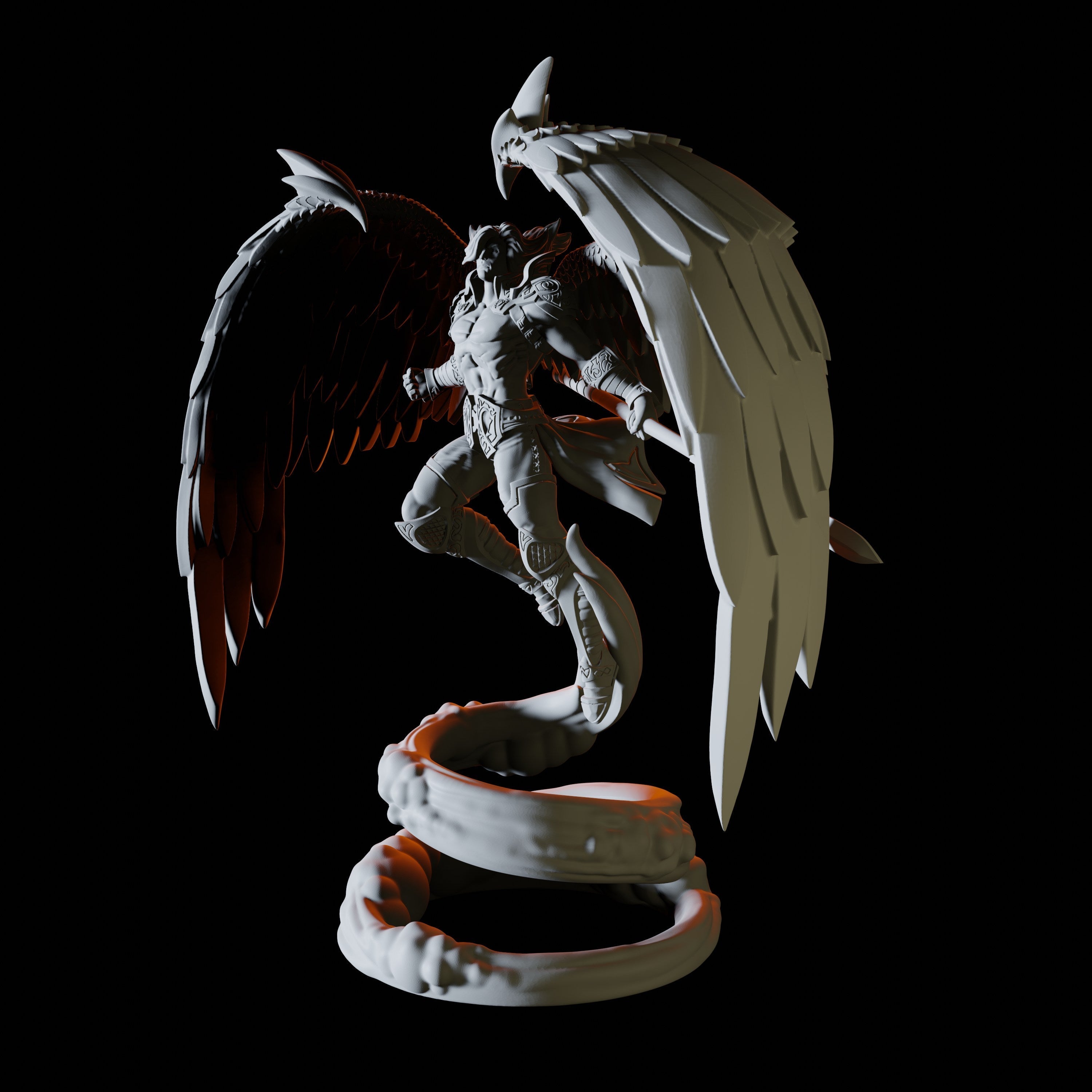 Celestial Champion Miniature for Dungeons and Dragons - Myth Forged