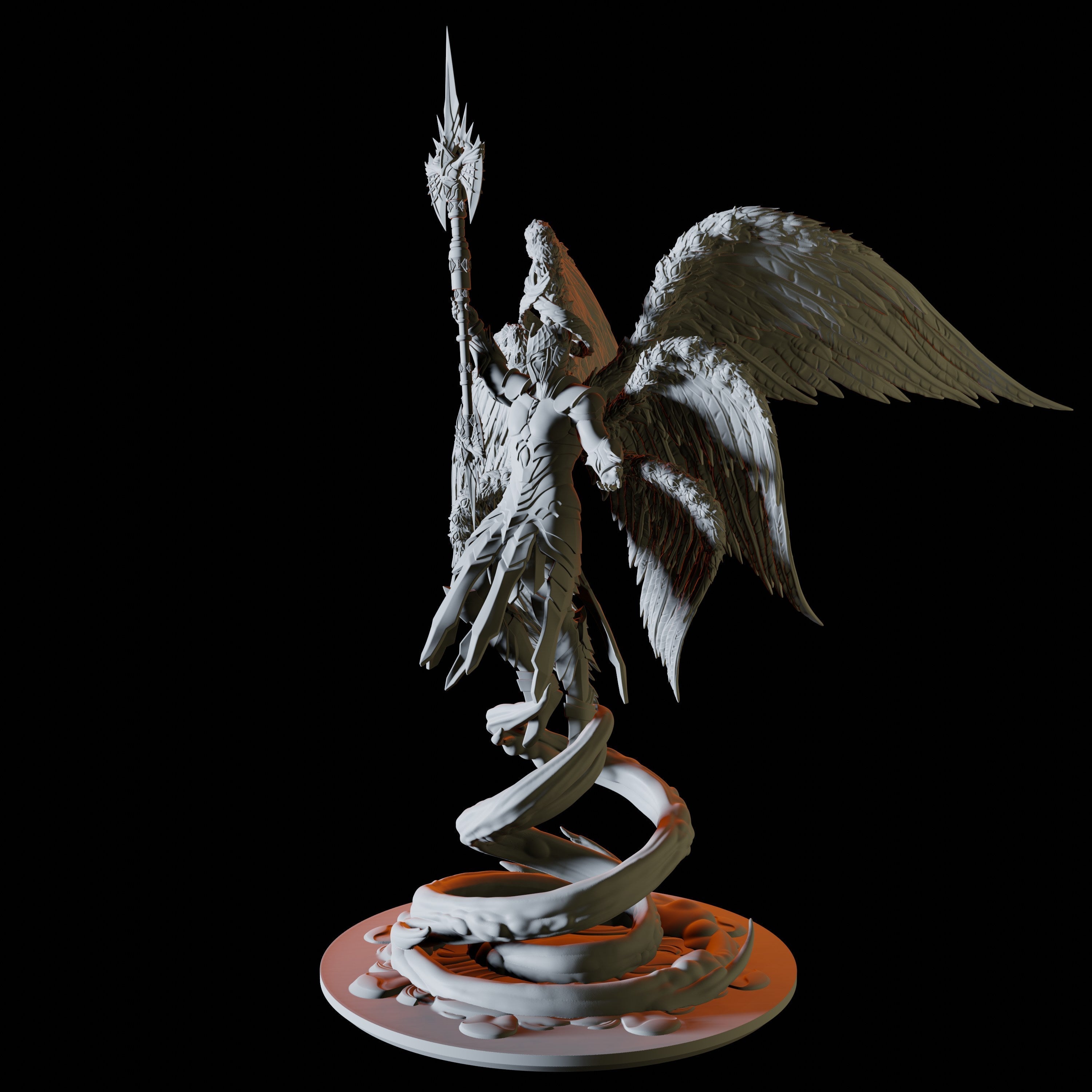 Celestial Paragon Miniature for Dungeons and Dragons - Myth Forged