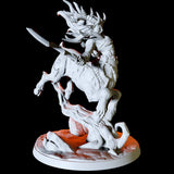 Centaur Battlemaster Miniature for Dungeons and Dragons, Pathfinder or other TTRPGs