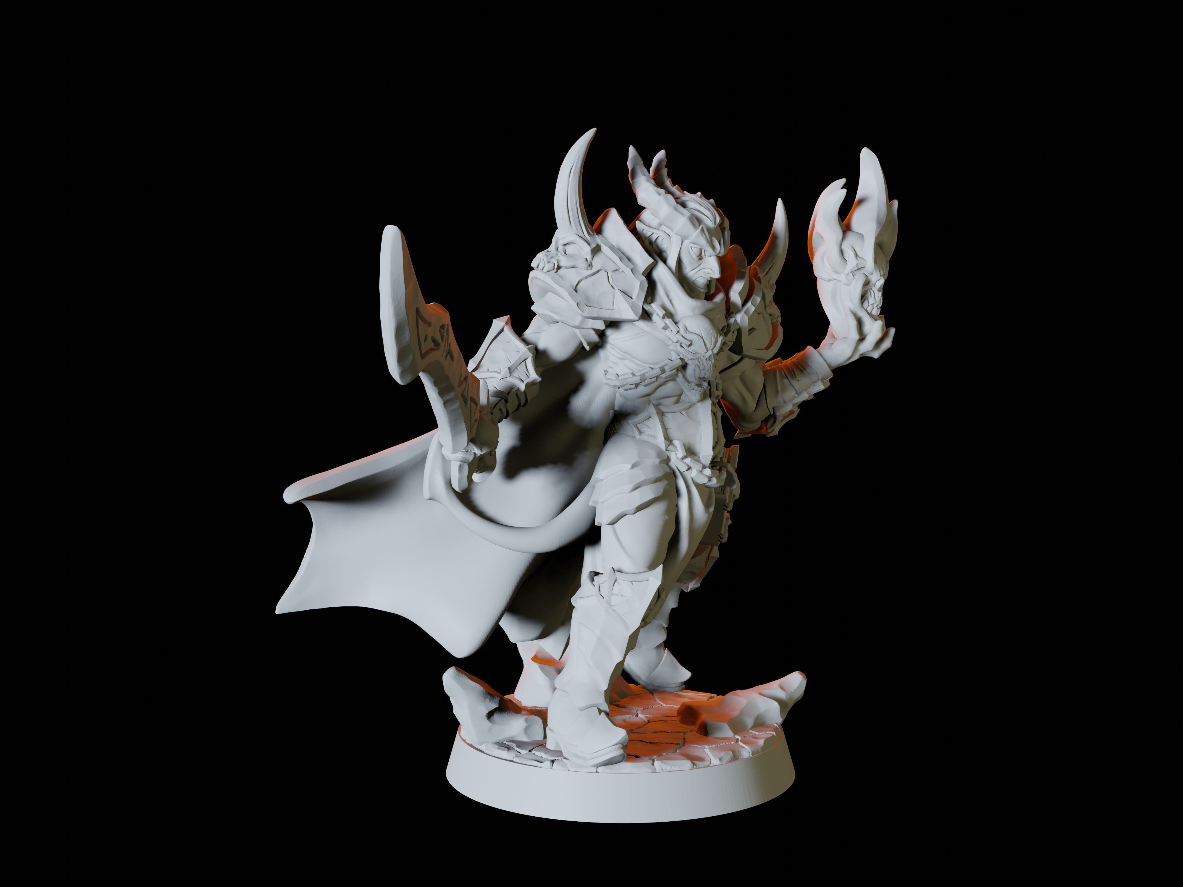 Chain Devil Miniature for Dungeons and Dragons - Myth Forged