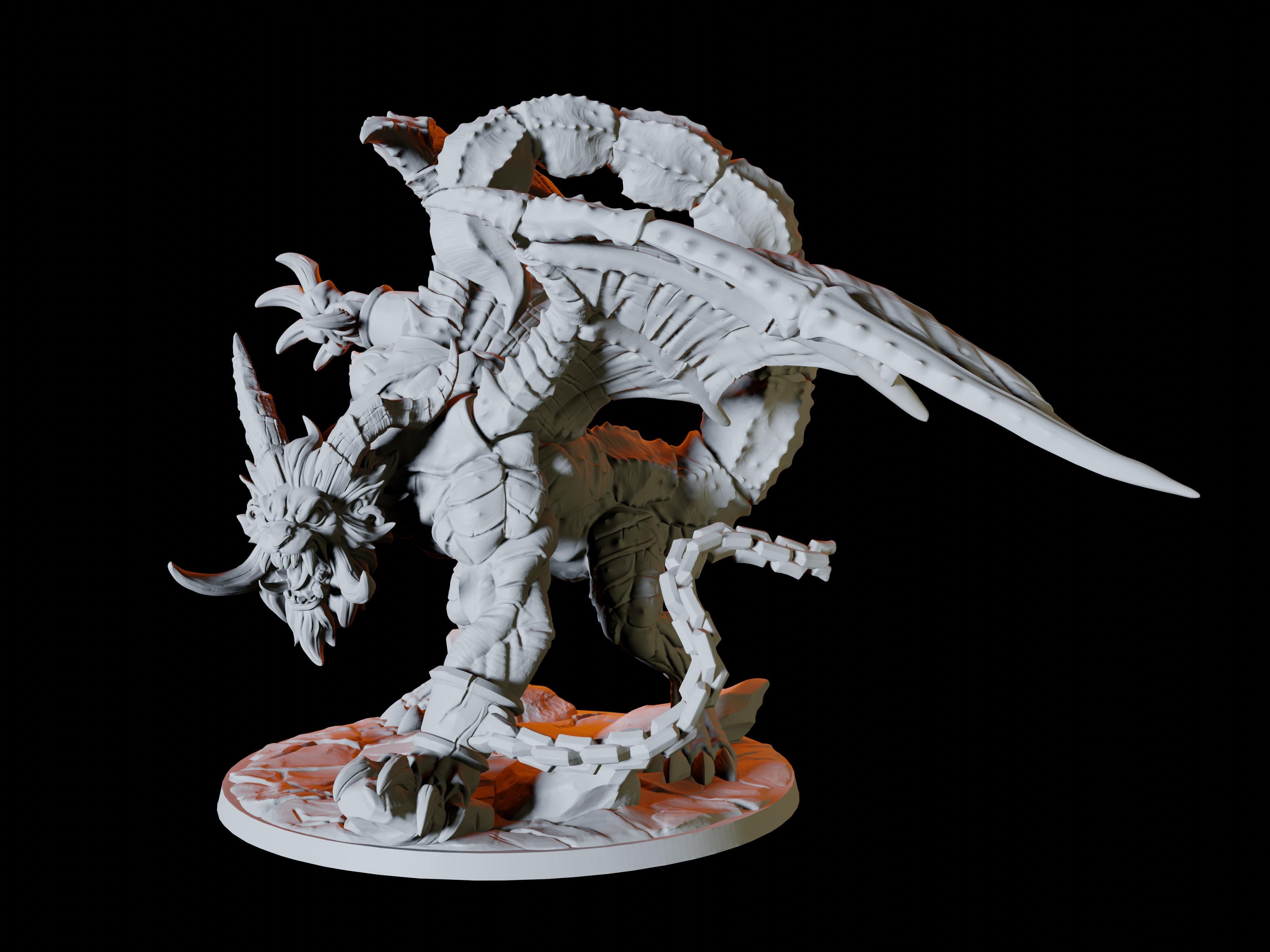 Manticore Miniature for Dungeons and Dragons - Myth Forged