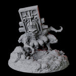 Living Gravestone C