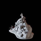 Crabs on Rocks Miniature for Dungeons and Dragons, Pathfinder or other TTRPGs