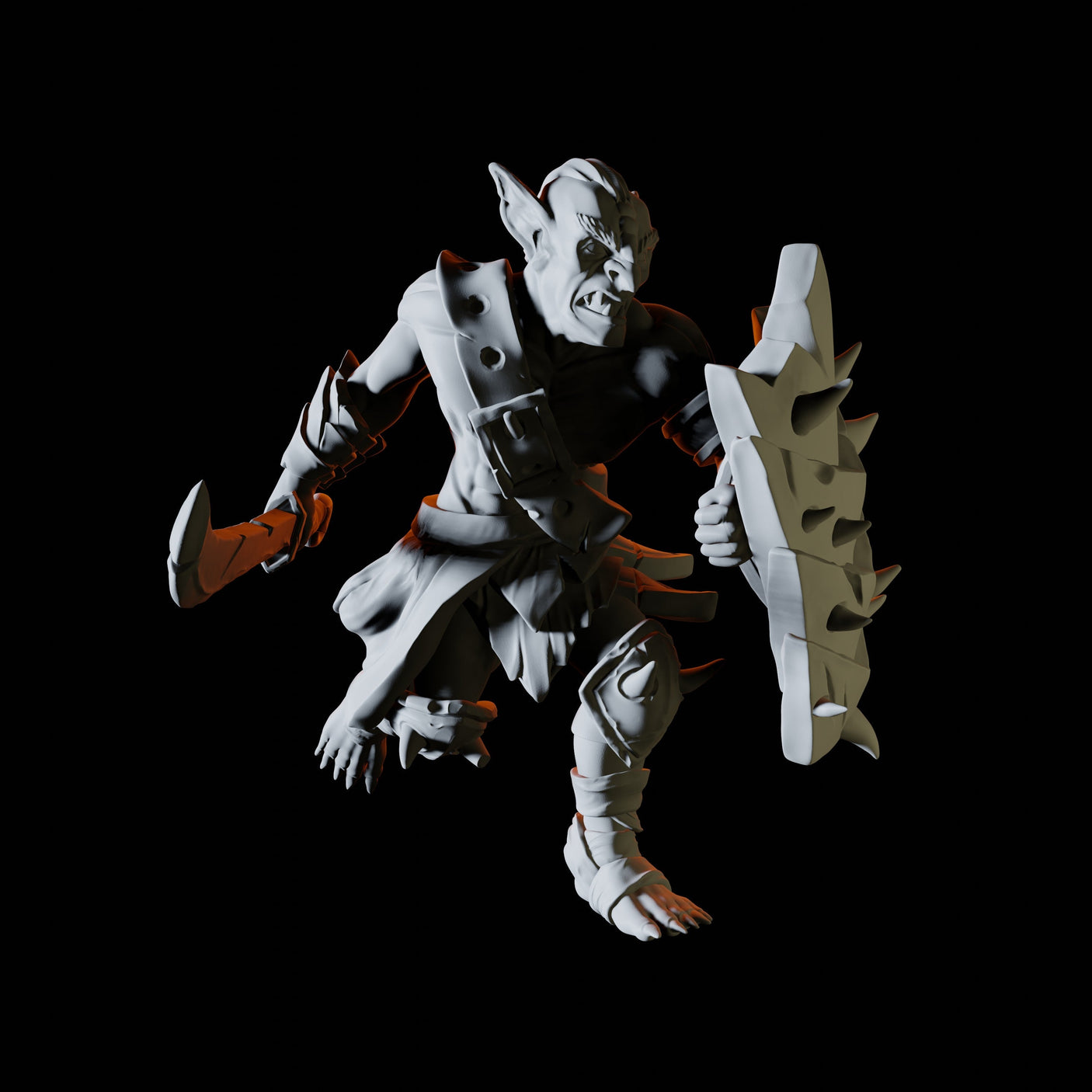 Cruel Goblin Miniature for Dungeons and Dragons, Pathfinder or other TTRPGs