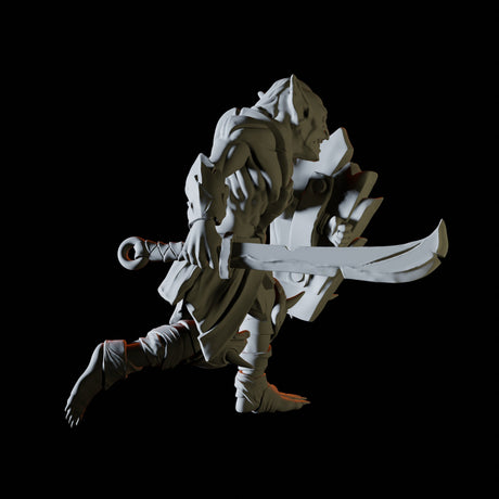 Cruel Goblin Miniature for Dungeons and Dragons, Pathfinder or other TTRPGs
