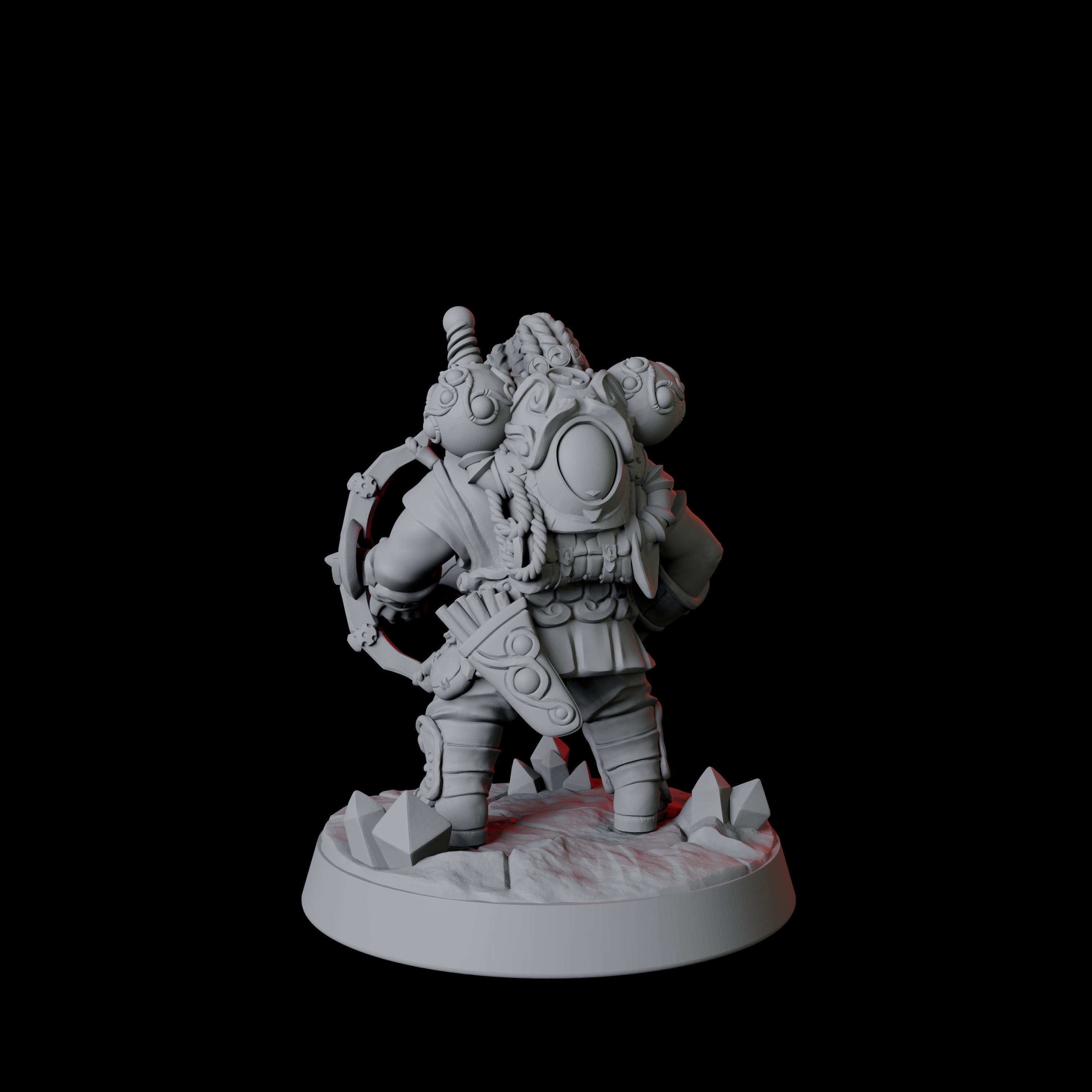 Deep Gnome Artificer B Miniature for Dungeons and Dragons, Pathfinder or other TTRPGs