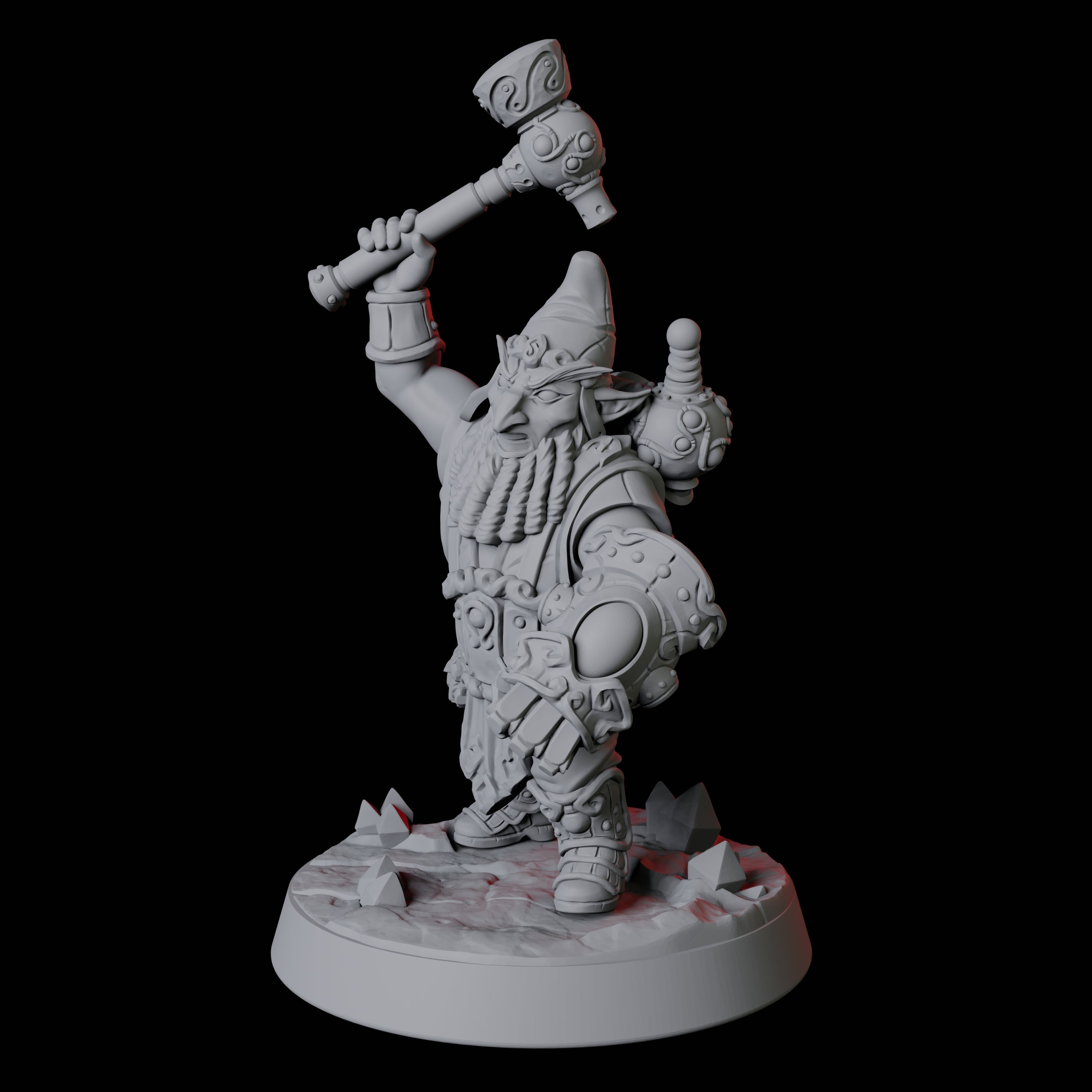 Deep Gnome Artificer C Miniature for Dungeons and Dragons, Pathfinder or other TTRPGs