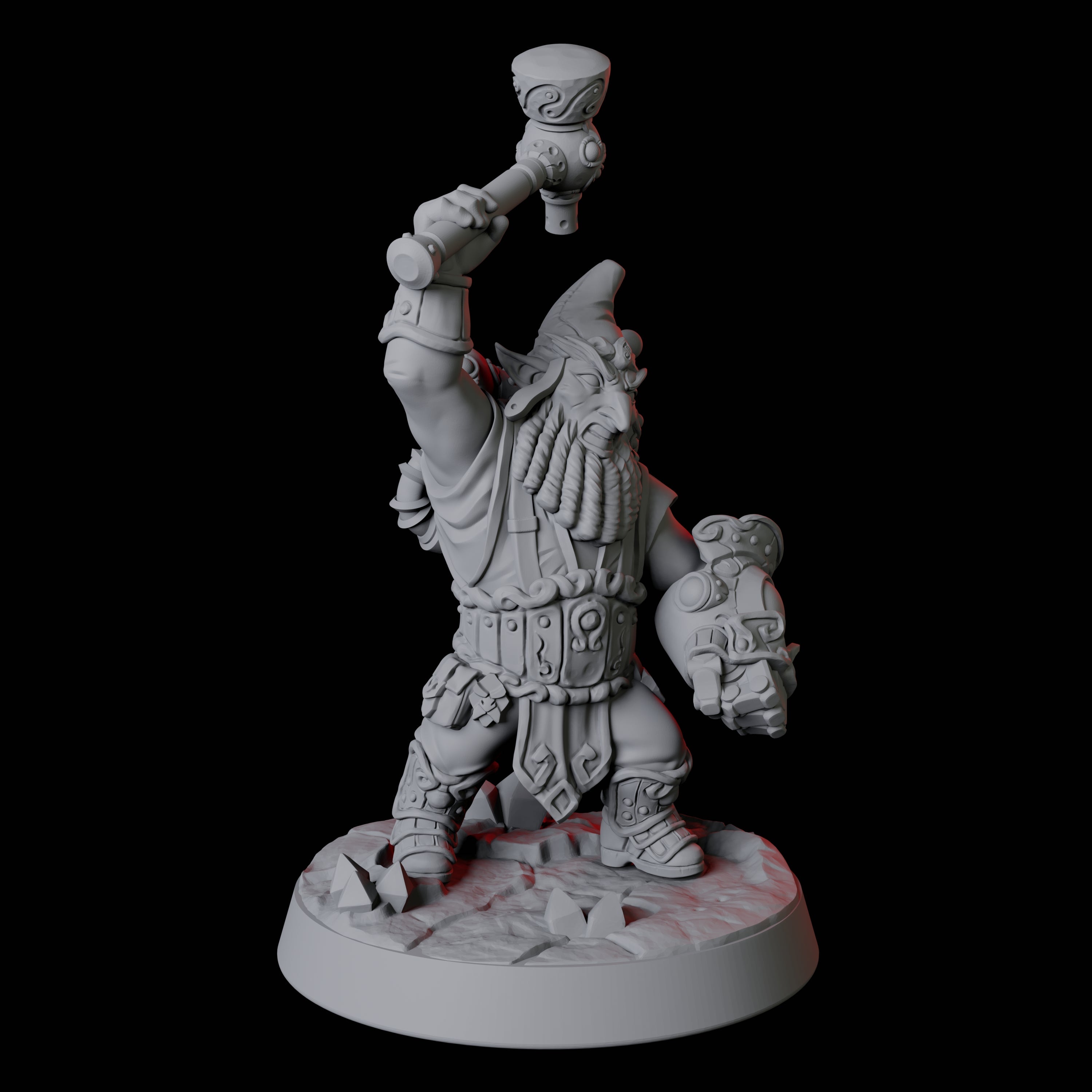 Deep Gnome Artificer C Miniature for Dungeons and Dragons, Pathfinder or other TTRPGs