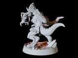 Deep Mine Kobold Army - Six Soldiers Miniature for Dungeons and Dragons, Pathfinder or other TTRPGs