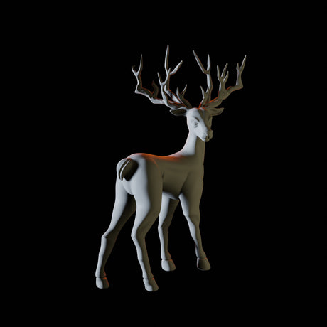 Deer Familiar Miniature for Dungeons and Dragons, Pathfinder or other TTRPGs