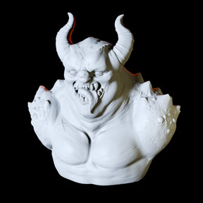 Demon Bust Miniature for Dungeons and Dragons, Pathfinder or other TTRPGs