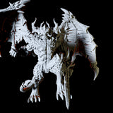 Demon Lord Miniature for Dungeons and Dragons, Pathfinder or other TTRPGs