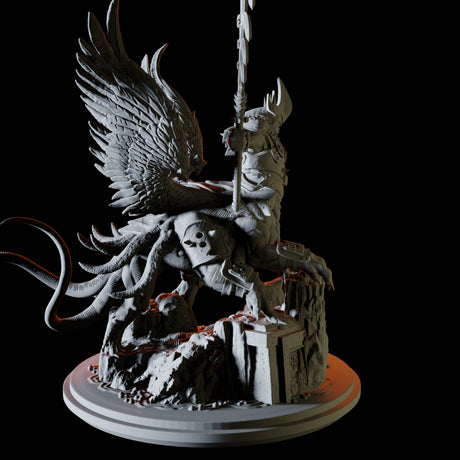 Demon Lord Miniature for Dungeons and Dragons, Pathfinder or other TTRPGs