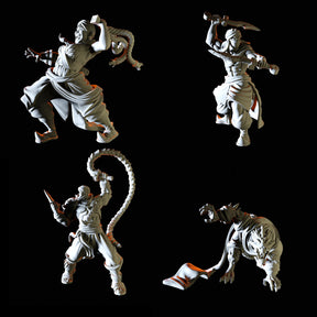 Desert Band of Bandits Miniature for Dungeons and Dragons, Pathfinder or other TTRPGs