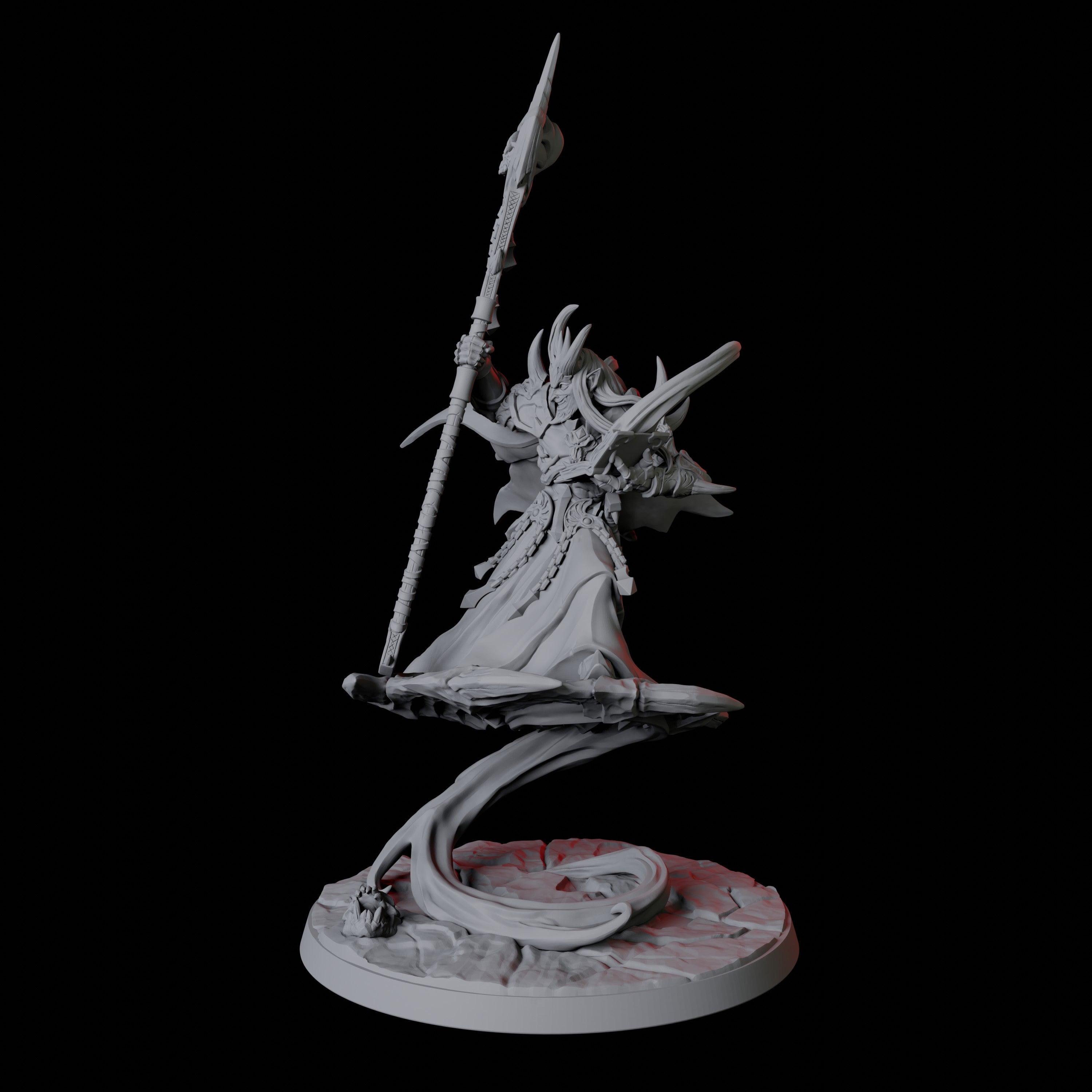 Devil Wizard Miniature for Dungeons and Dragons