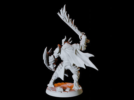 Dragonborn Army - Six Soldiers Miniature for Dungeons and Dragons, Pathfinder or other TTRPGs