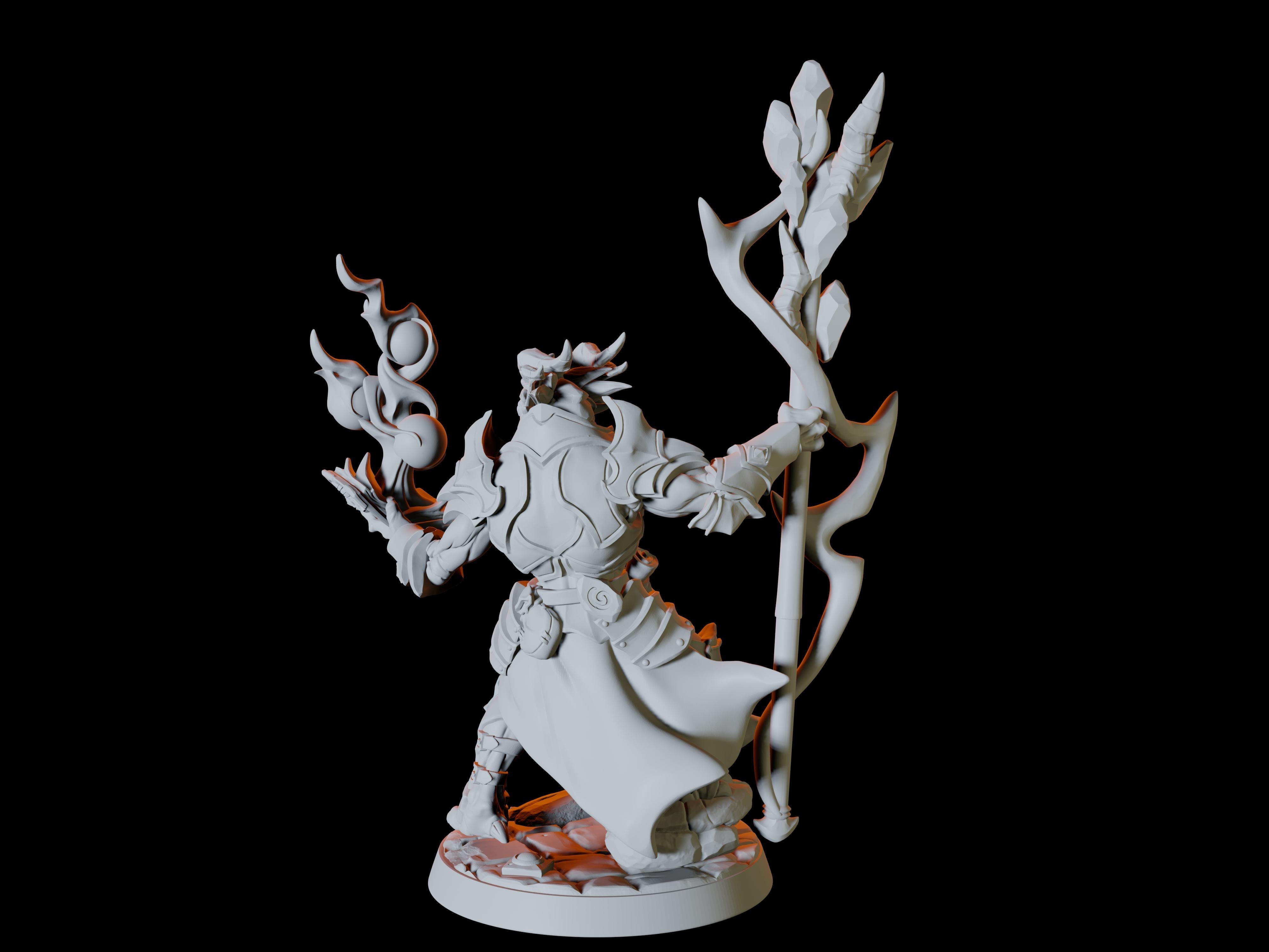 Dragonborn Sorcerer Miniature for Dungeons and Dragons - Myth Forged