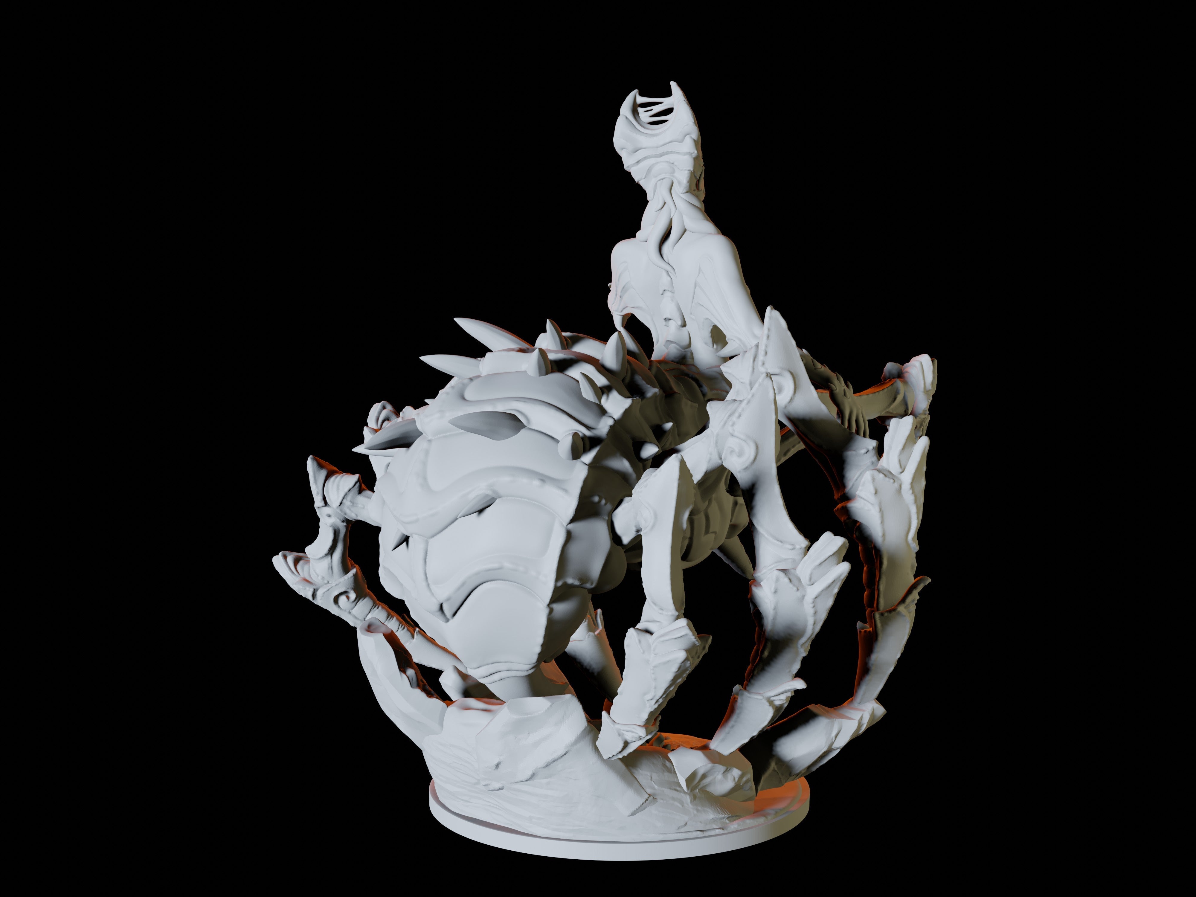 Drider Miniature for Dungeons and Dragons - Myth Forged