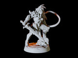 Drow Army - Six Soldiers Miniature for Dungeons and Dragons, Pathfinder or other TTRPGs
