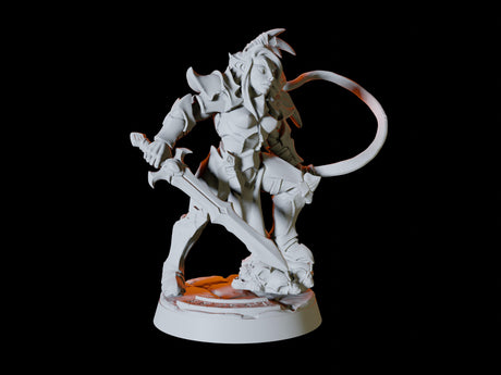 Drow Army - Six Soldiers Miniature for Dungeons and Dragons, Pathfinder or other TTRPGs