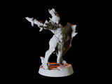 Drow Army - Six Soldiers Miniature for Dungeons and Dragons, Pathfinder or other TTRPGs