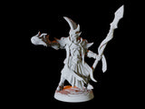 Drow Army - Six Soldiers Miniature for Dungeons and Dragons, Pathfinder or other TTRPGs