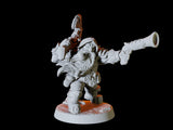 Dwarf Army - Six Soldiers Miniature for Dungeons and Dragons, Pathfinder or other TTRPGs