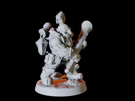 Dwarf Army - Six Soldiers Miniature for Dungeons and Dragons, Pathfinder or other TTRPGs