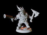 Dwarf Army - Six Soldiers Miniature for Dungeons and Dragons, Pathfinder or other TTRPGs