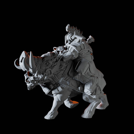 Dwarf Beastheart Miniature for Dungeons and Dragons, Pathfinder or other TTRPGs