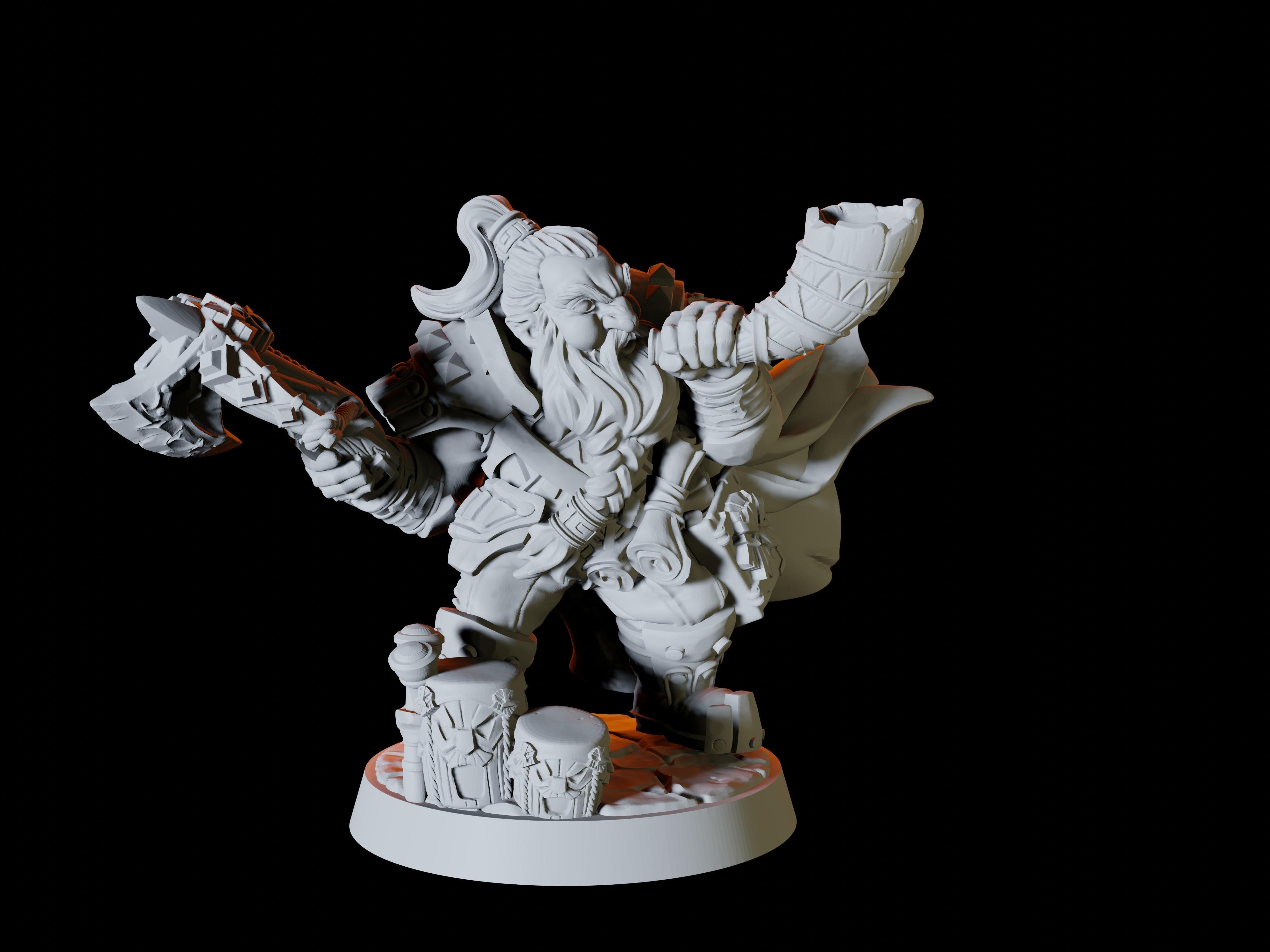 Dwarf Scout Miniature for Dungeons and Dragons - Myth Forged