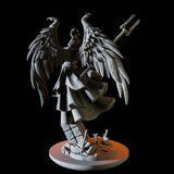 Elegant Celestial Miniature for Dungeons and Dragons, Pathfinder or other TTRPGs